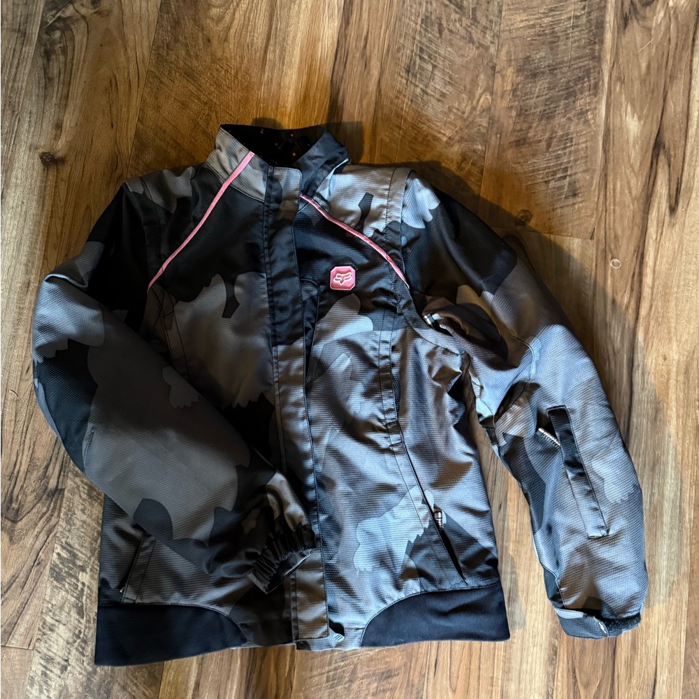 Fox Racing women’s  Black and pink  Jacket with Durable Design